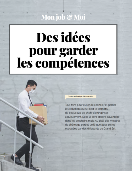 Idées pour garder les compétences dans le Mensuel Grand Est