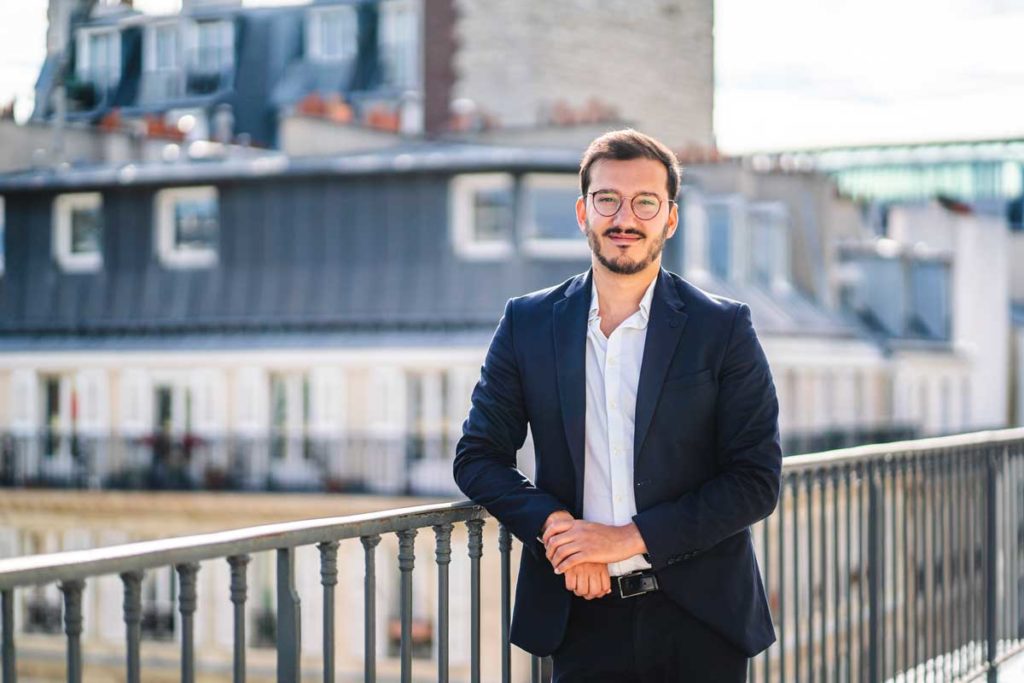 Portrait de Dorian Ciavarella, co-fondateur de Hivency
